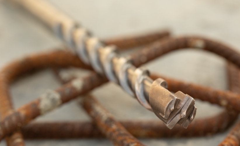 6-Cutter Drill Bit